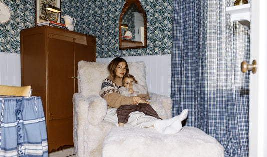 Ollie: a chair and a half - Nursery Recliner