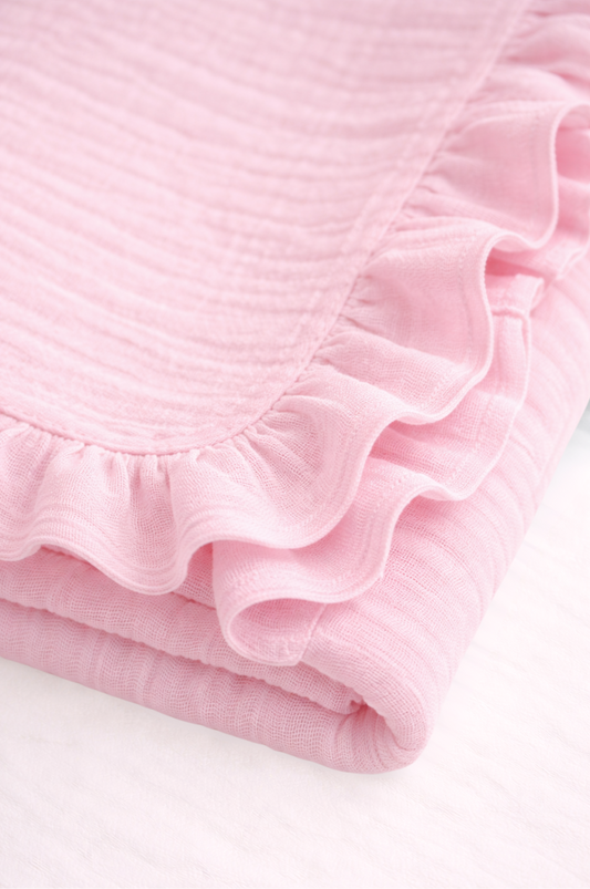 Mousseline Doek - Baby Roze