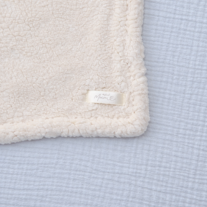 Teddy Wikkeldeken - Baby Blauw