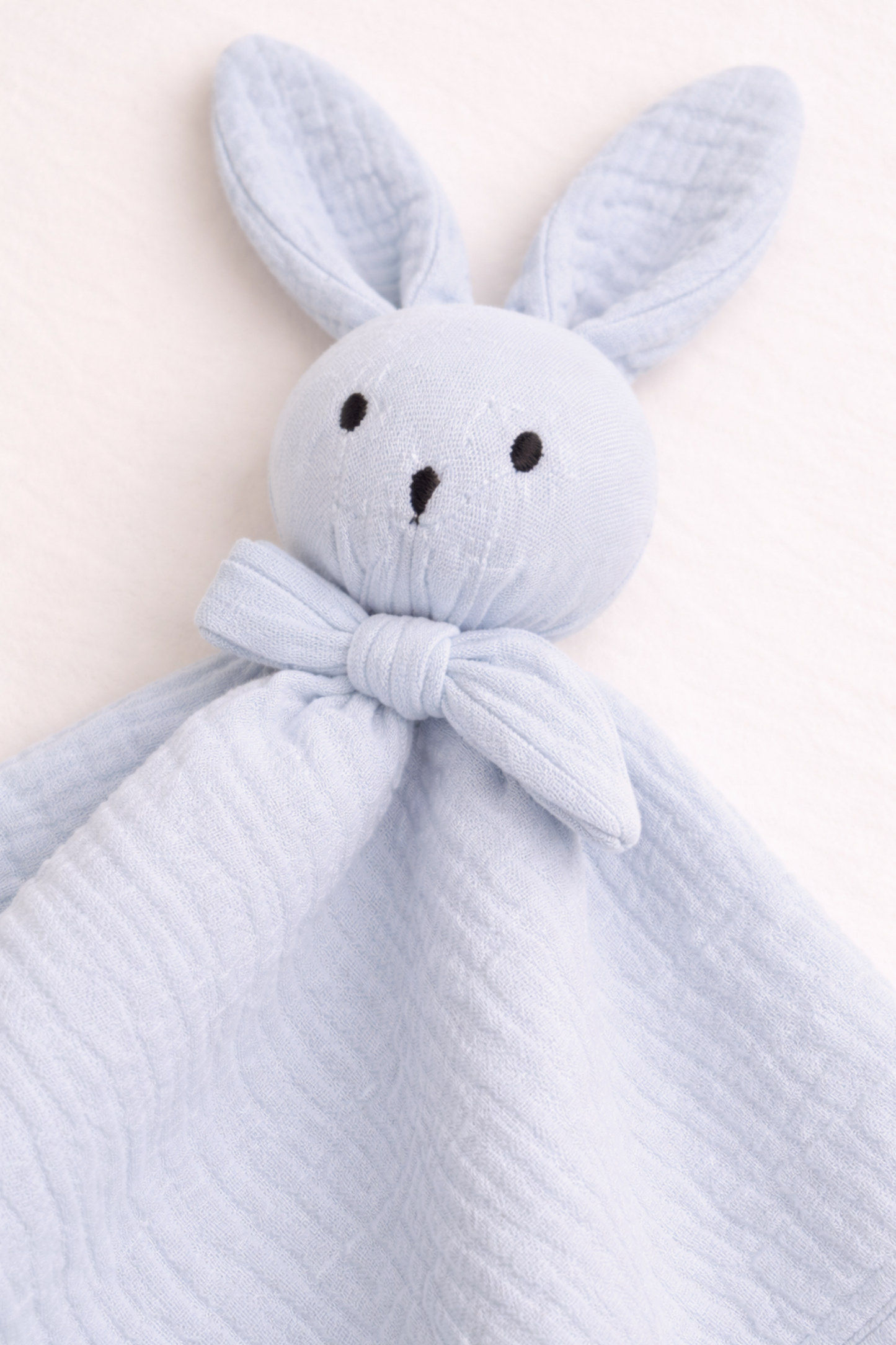 Hydrofiel Knuffelkonijntje - Baby Blauw