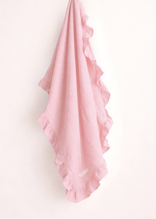 Mousseline Doek - Baby Roze