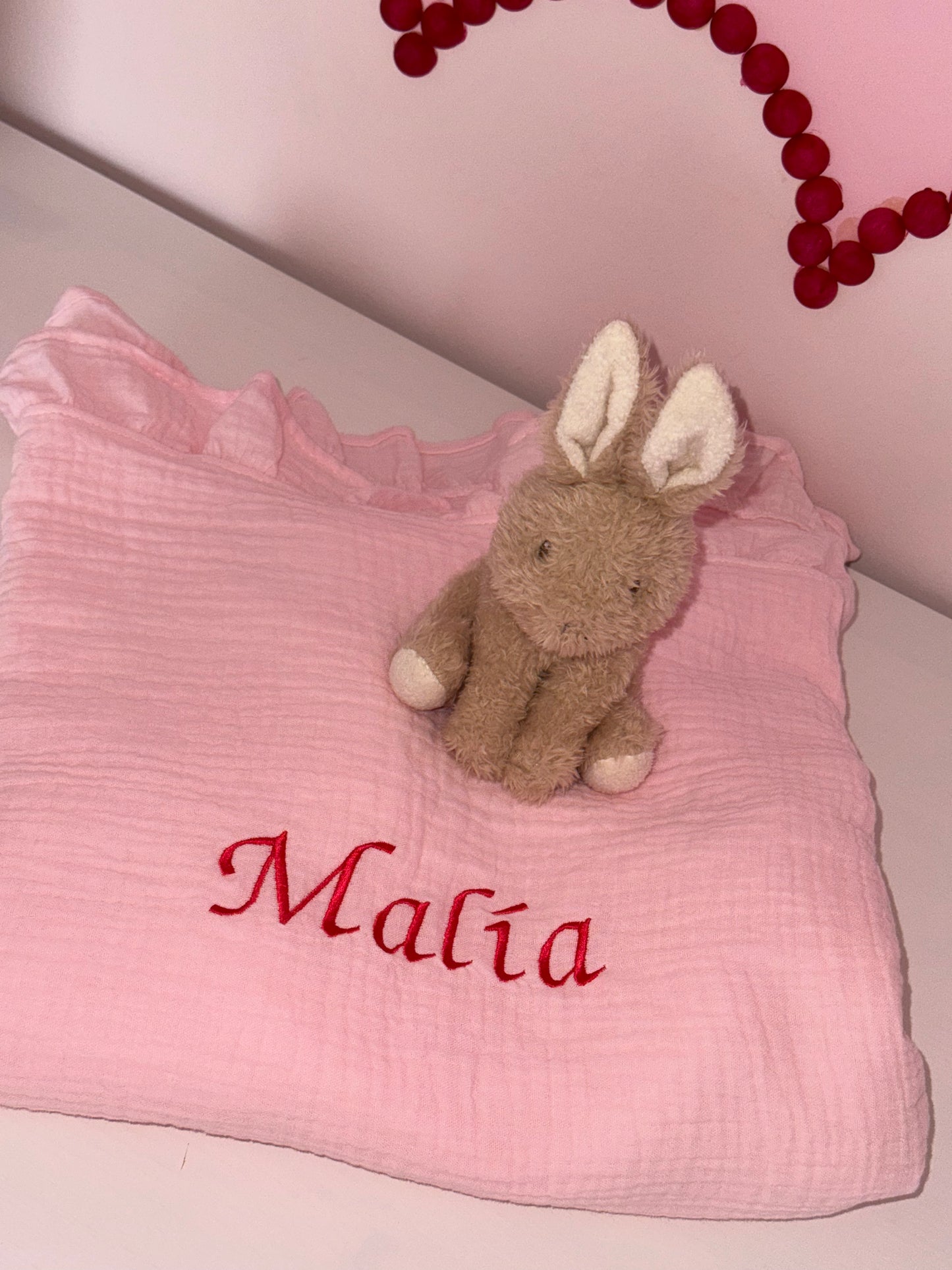 Mousseline Doek - Baby Roze