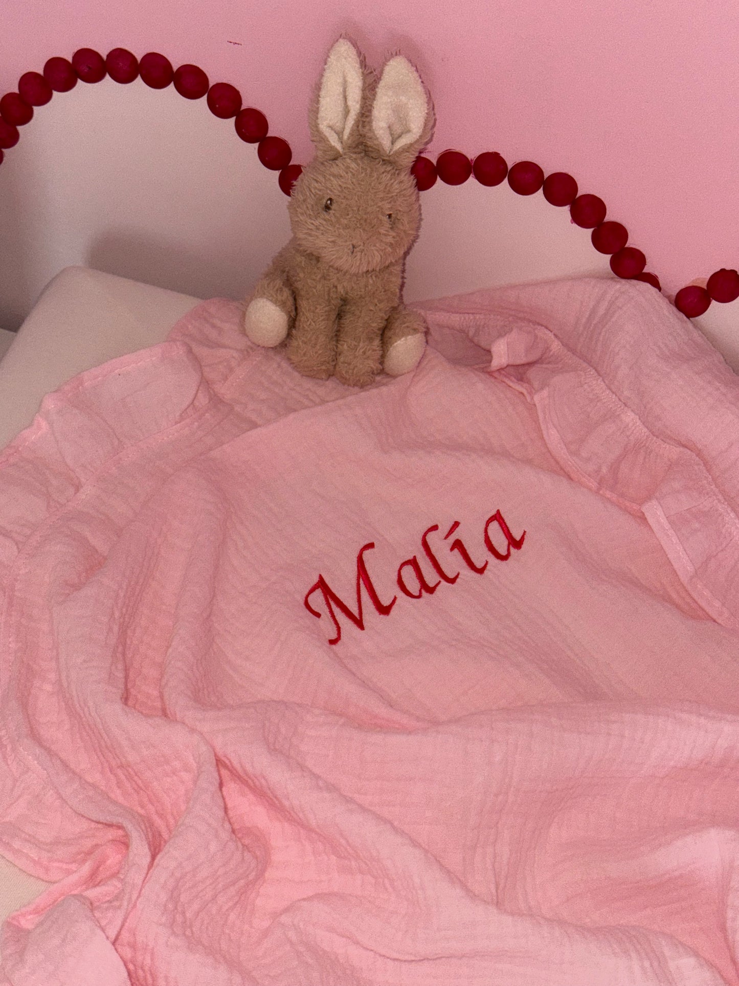 Mousseline Doek - Baby Roze