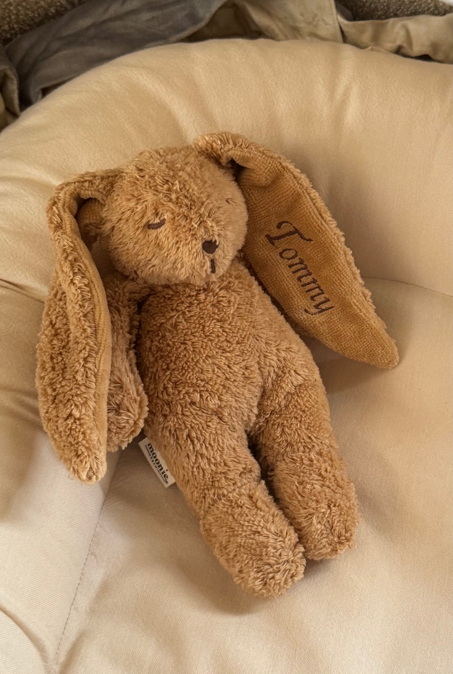 Moonie Sensory Little Bunny - Cappuccino