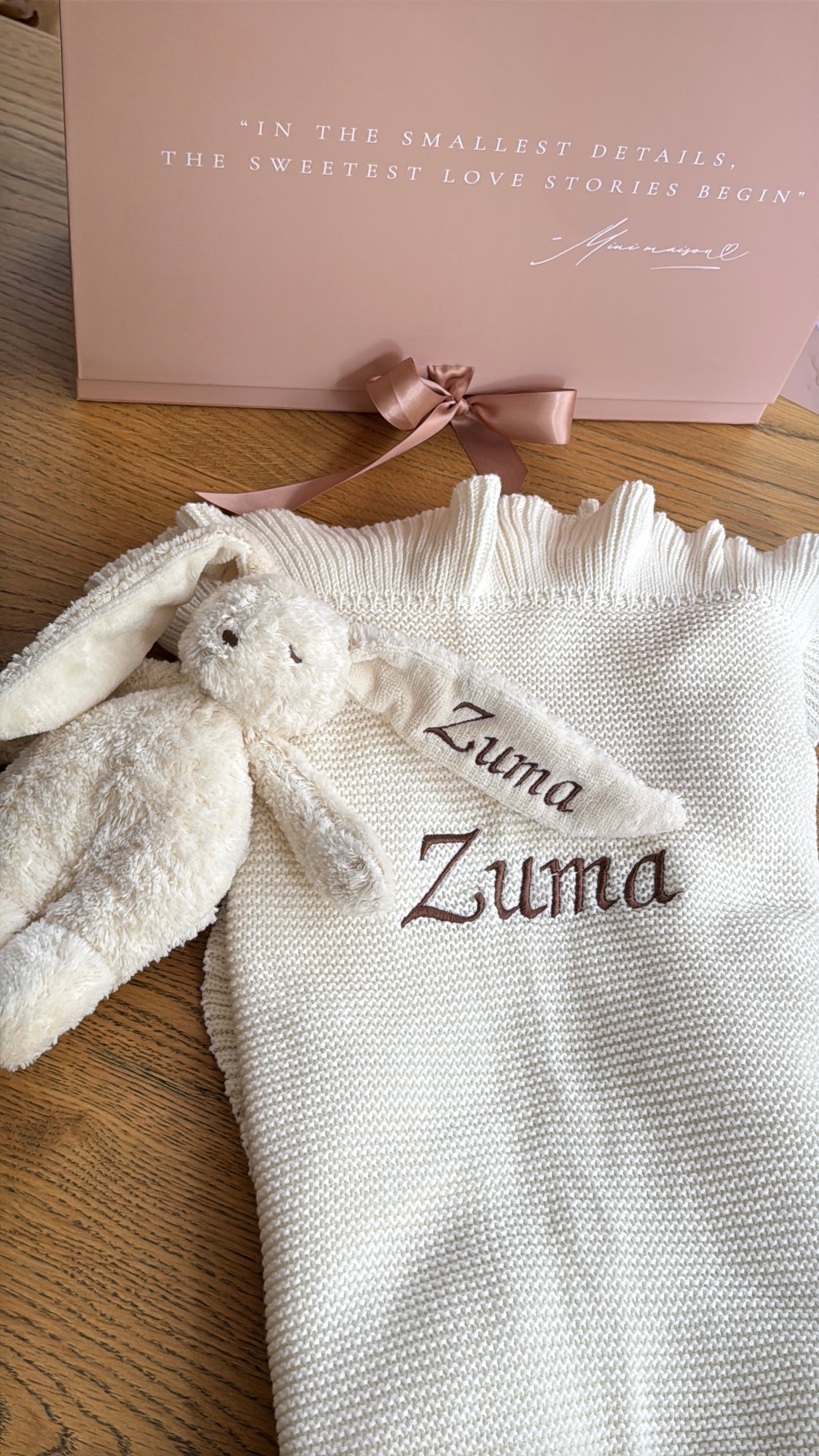 Moonie Sensory Little Bunny - Polar
