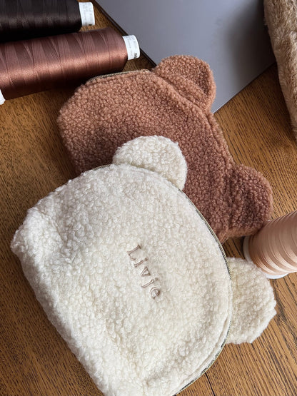 Teddy Pouch - Teddy Brown