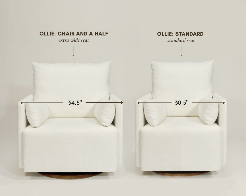 Ollie: a chair and a half - Nursery Recliner