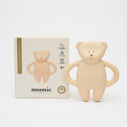 Moonie Teether Bear - Sand