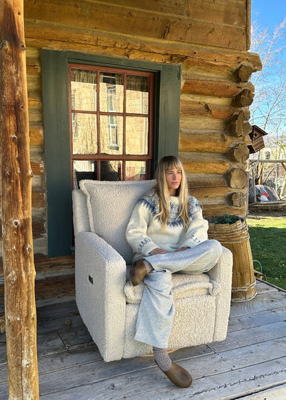 Sheepskin Linen Staaltje